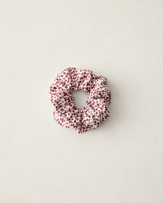 Washable Silk Animal Dot Scrunchie
