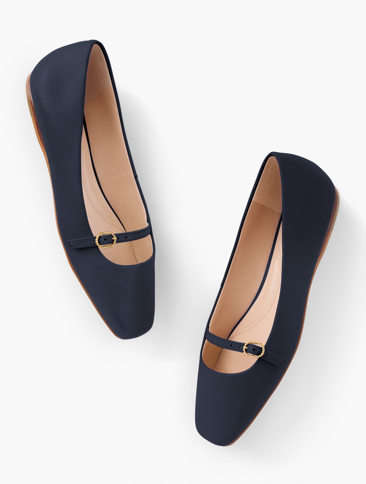Sloan Mary Jane Nappa Flats
