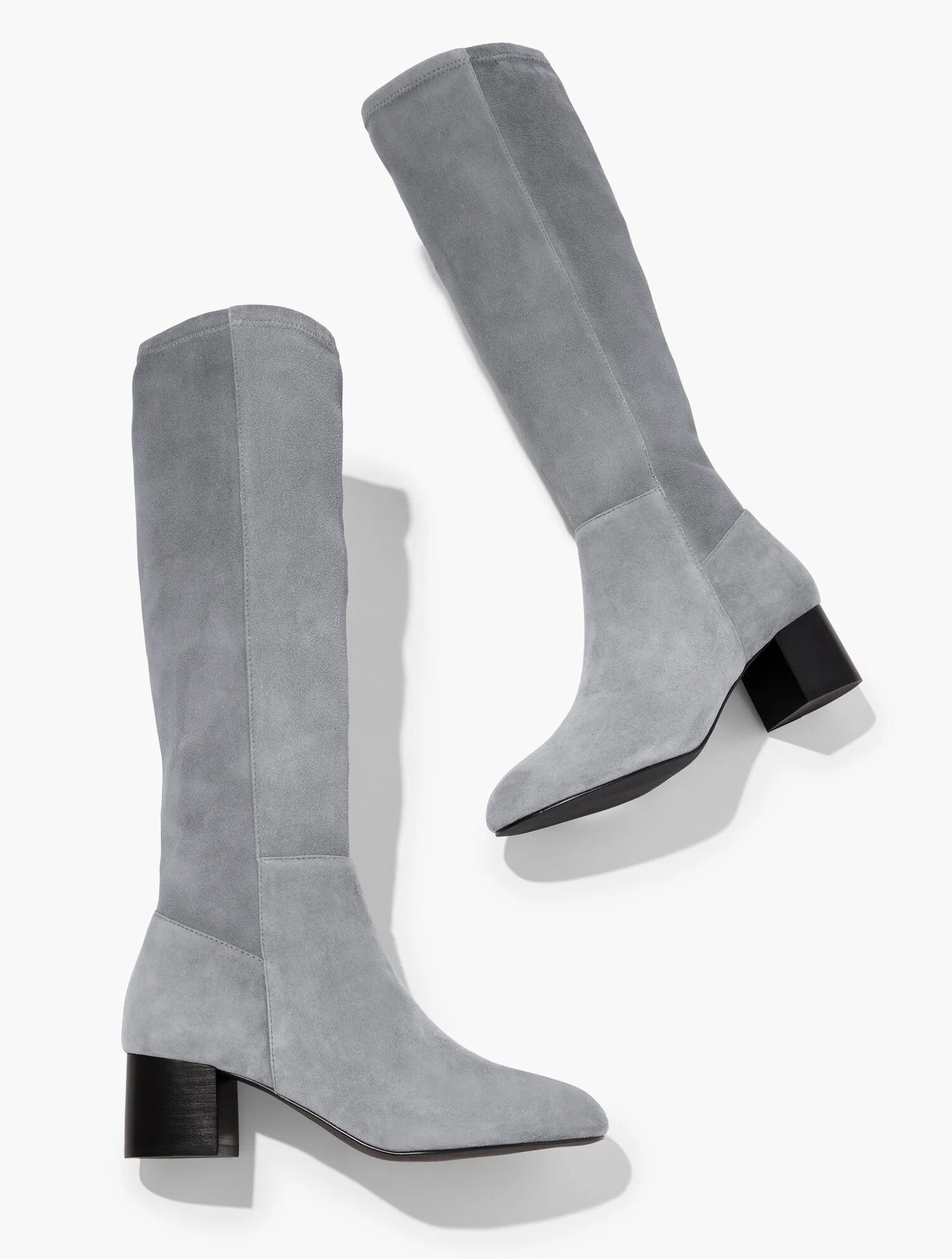 Sophie Stretch Suede Tall Boots