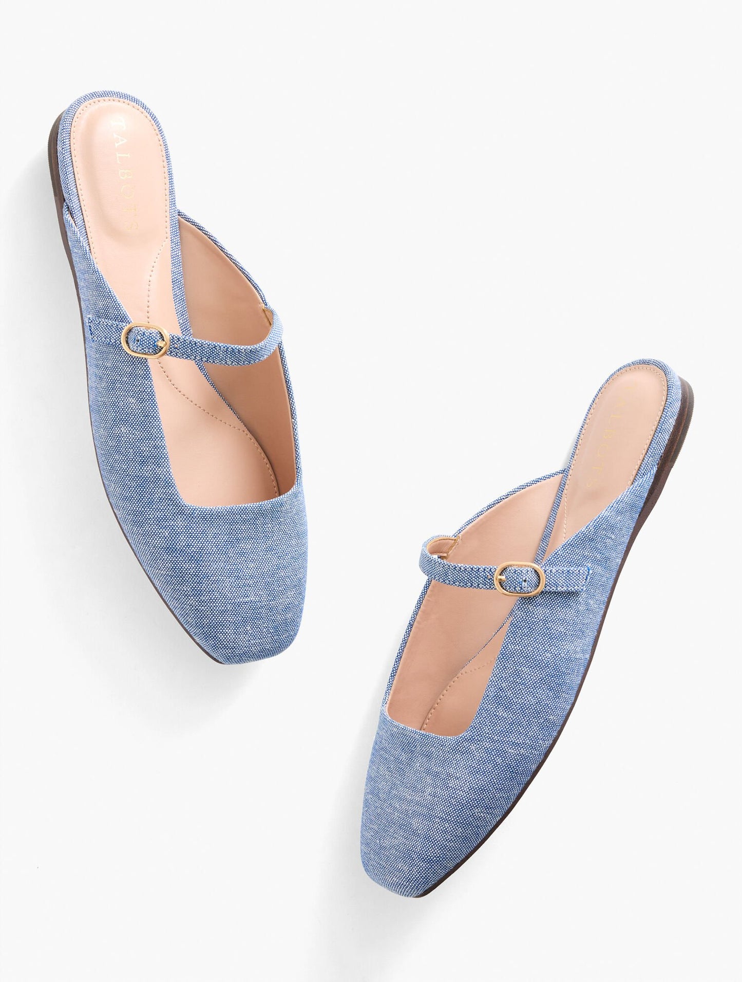 Sloan Mary Jane Denim Mules