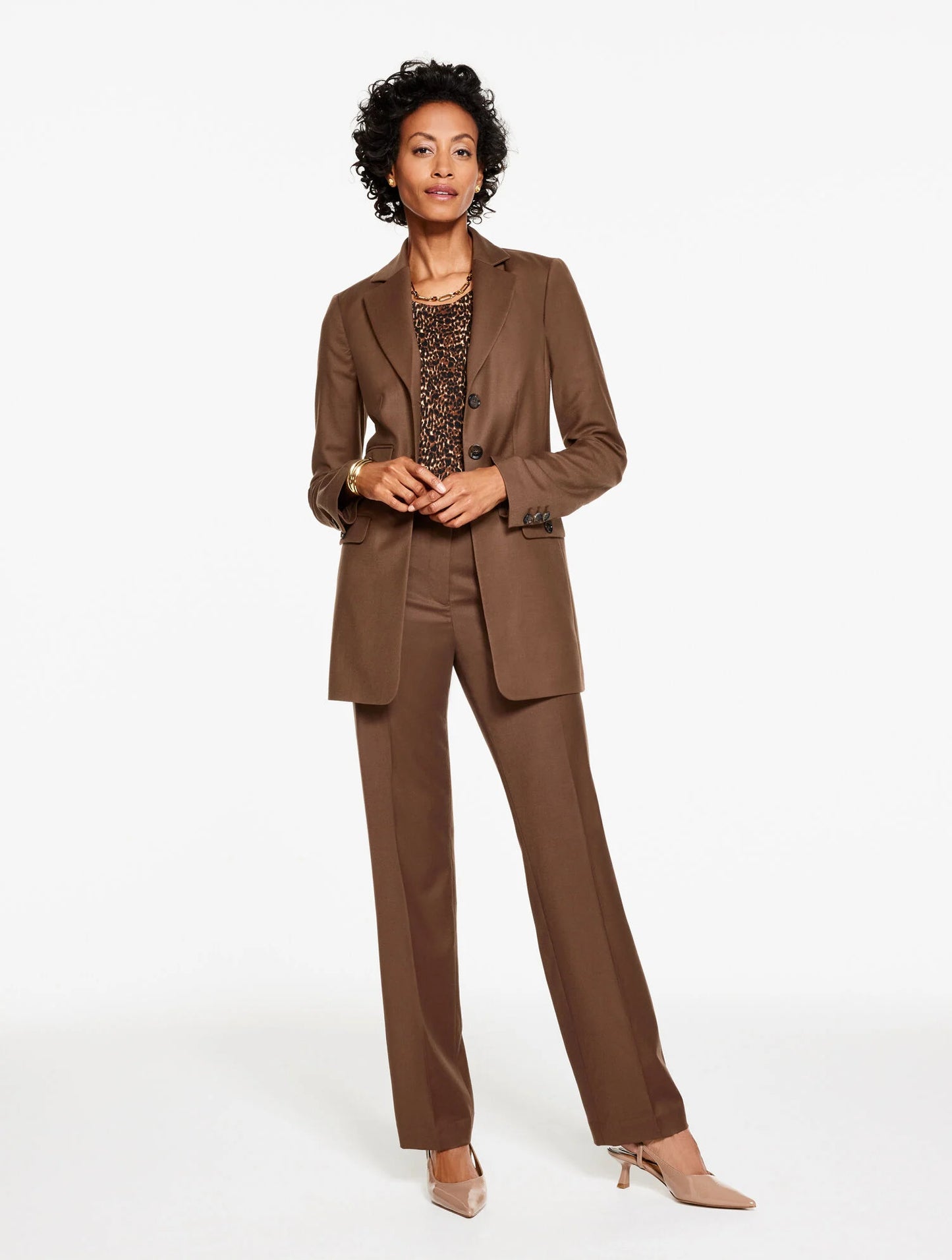 Luxe Italian Flannel Blazer