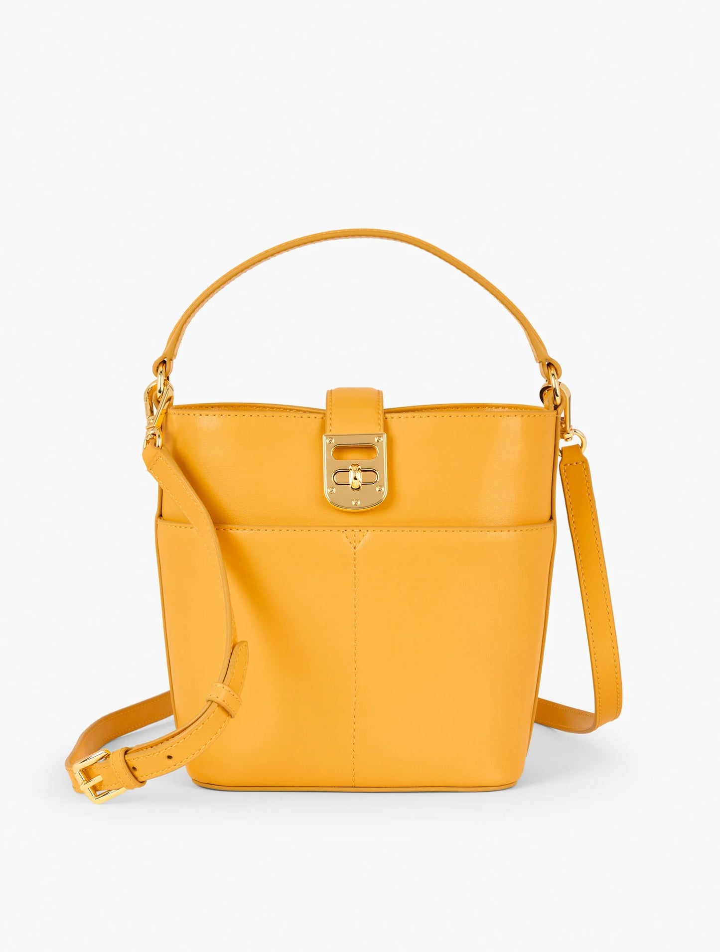 Leather Bucket Bag
