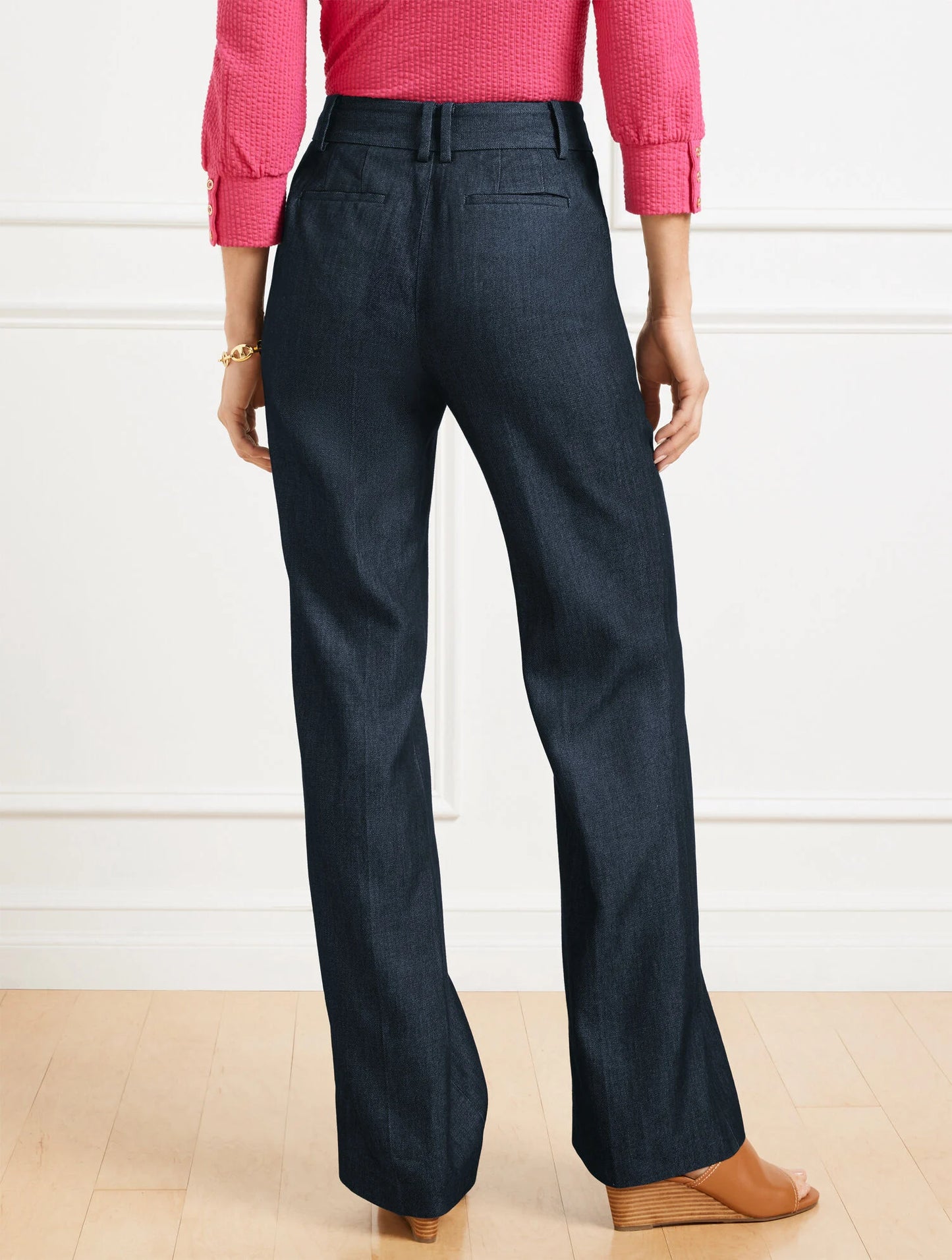 Boot Leg Pants - Refined Denim