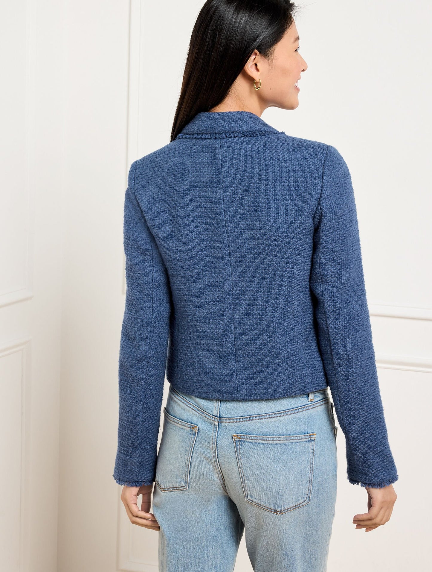 Amherst Tweed Short Blazer