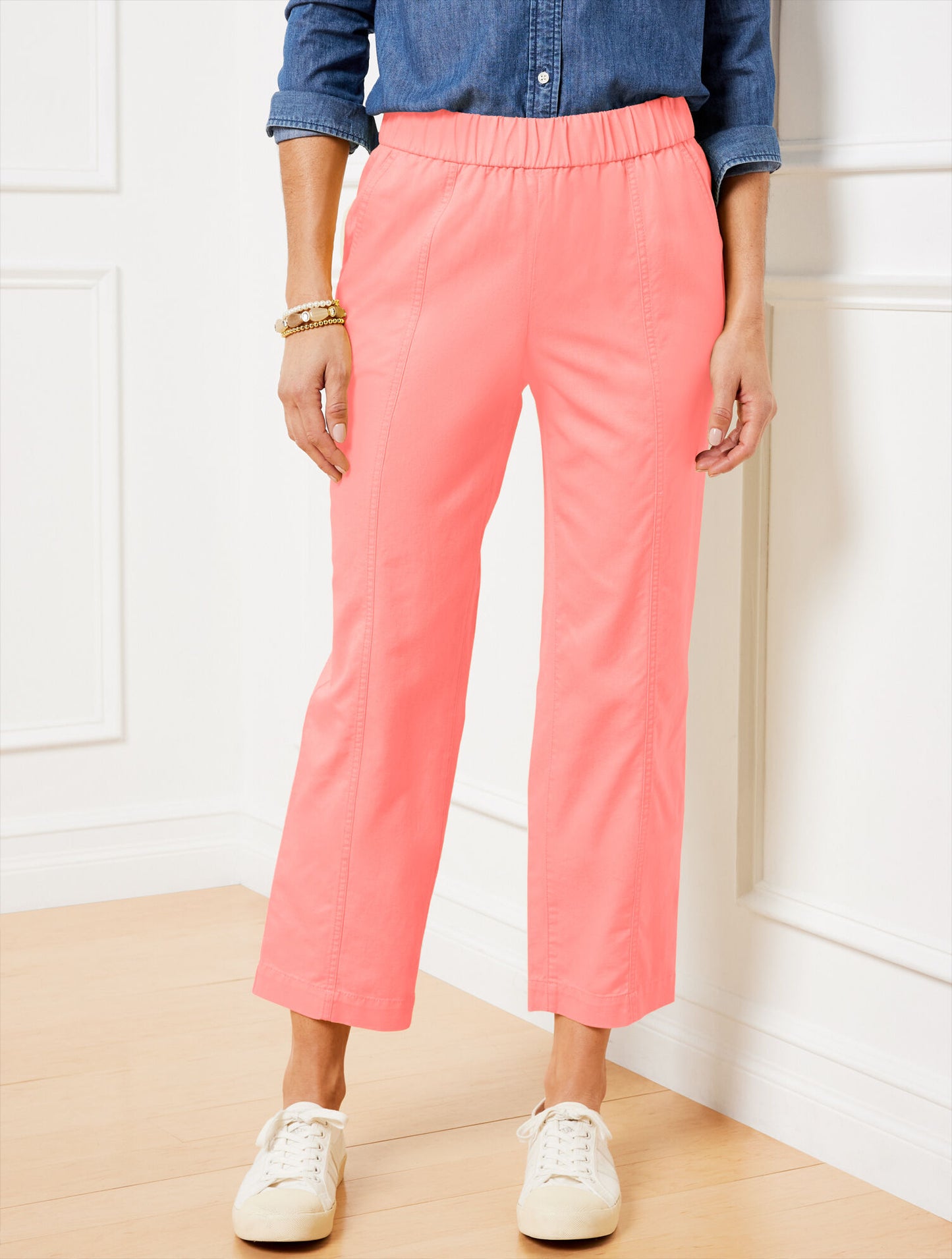 Slim Crop Pants