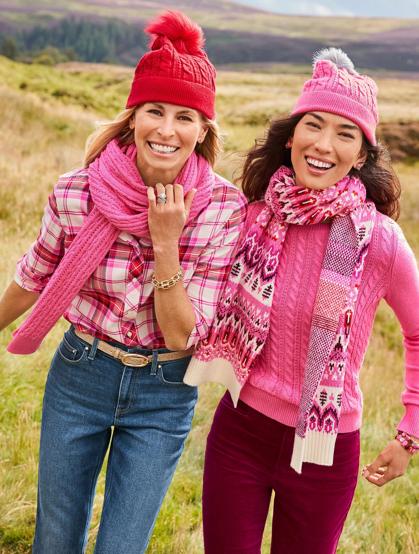 Modern Fair Isle Scarf