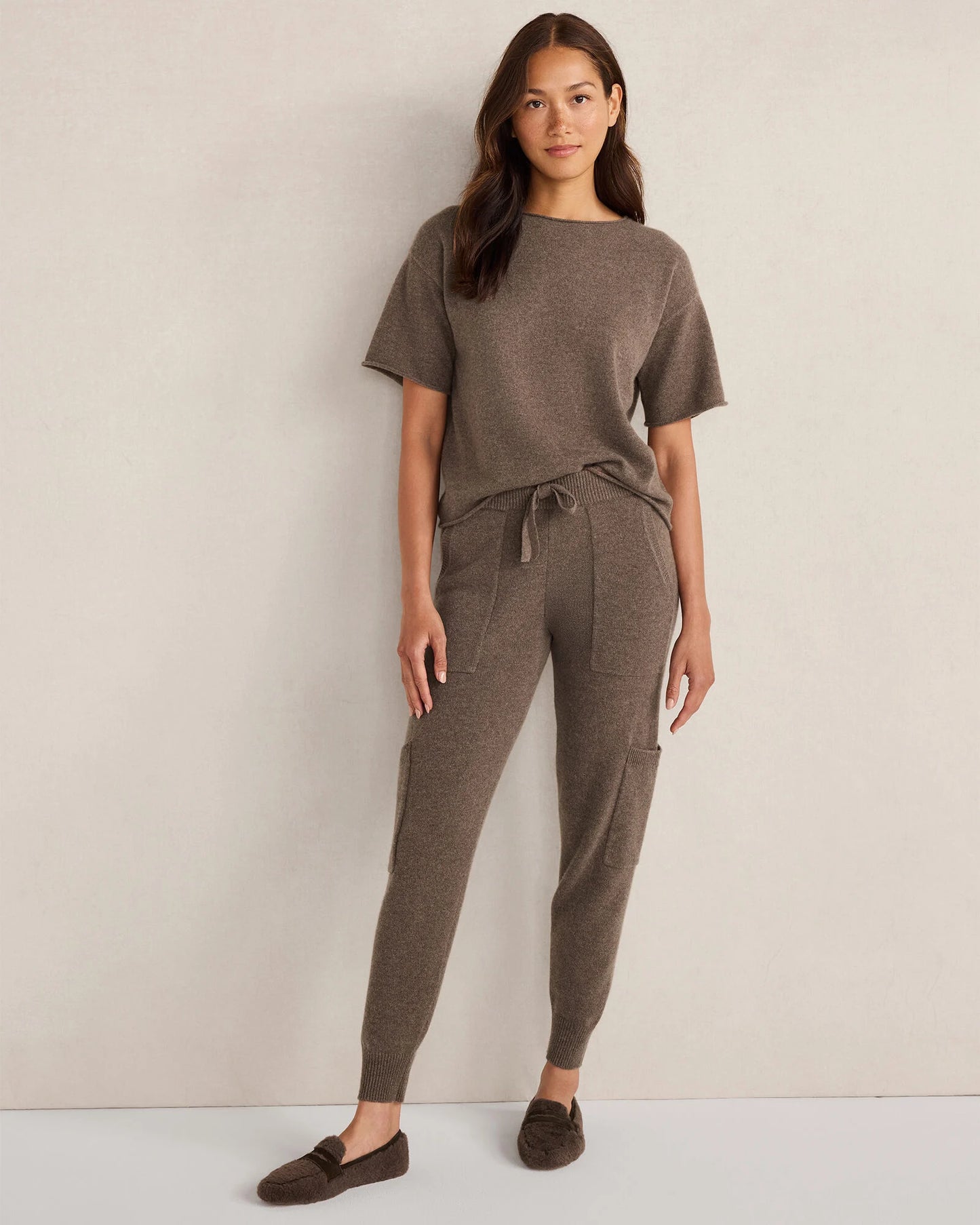 Cashmere Cargo Joggers