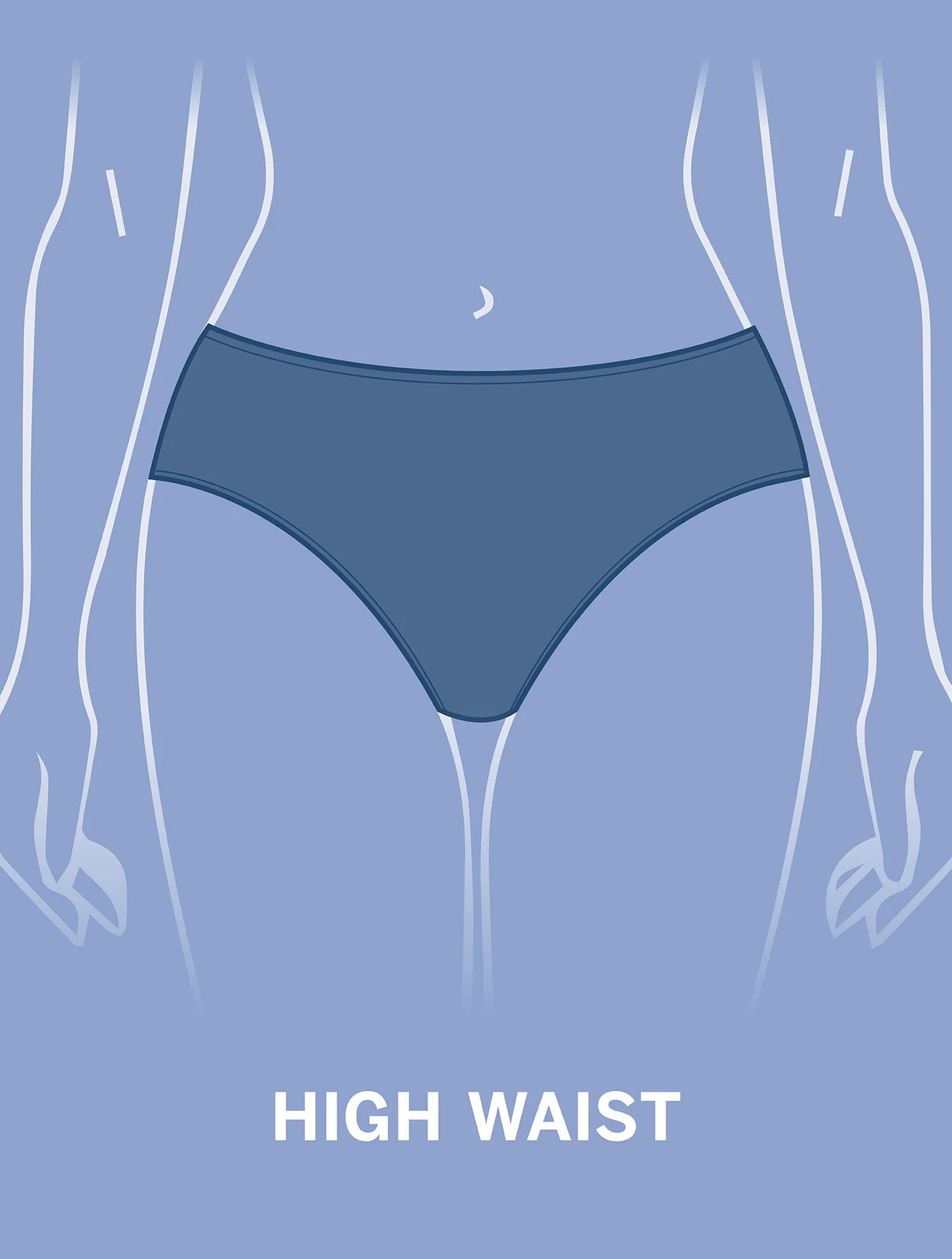 Aqua Club High Waist Swim Bottom