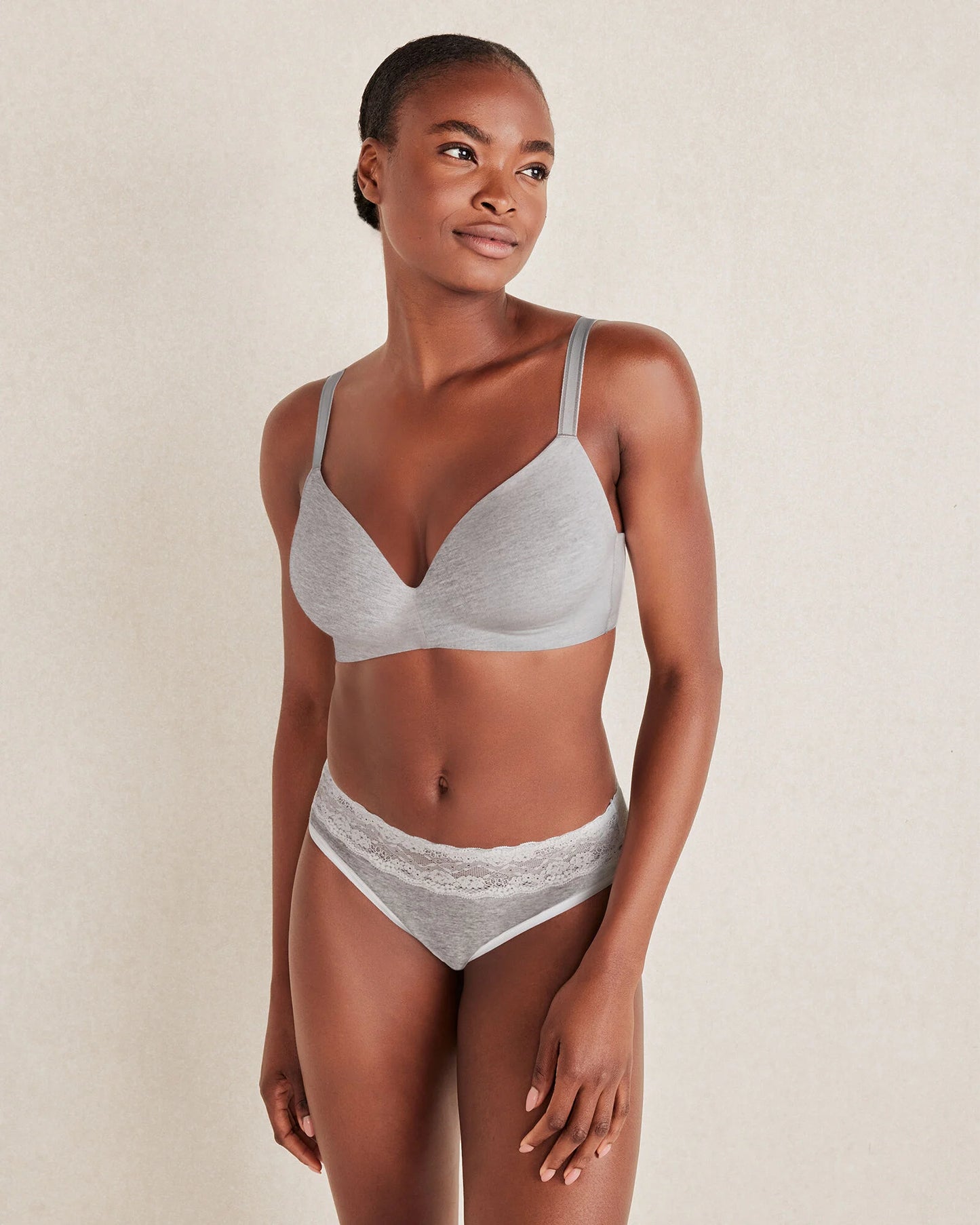 Cotton Bliss Lightly-Lined No-Wire T-Shirt Bra