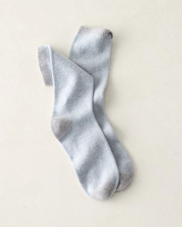Cashmere Striped Socks