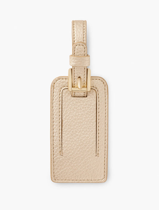 Metallic Luggage Tag