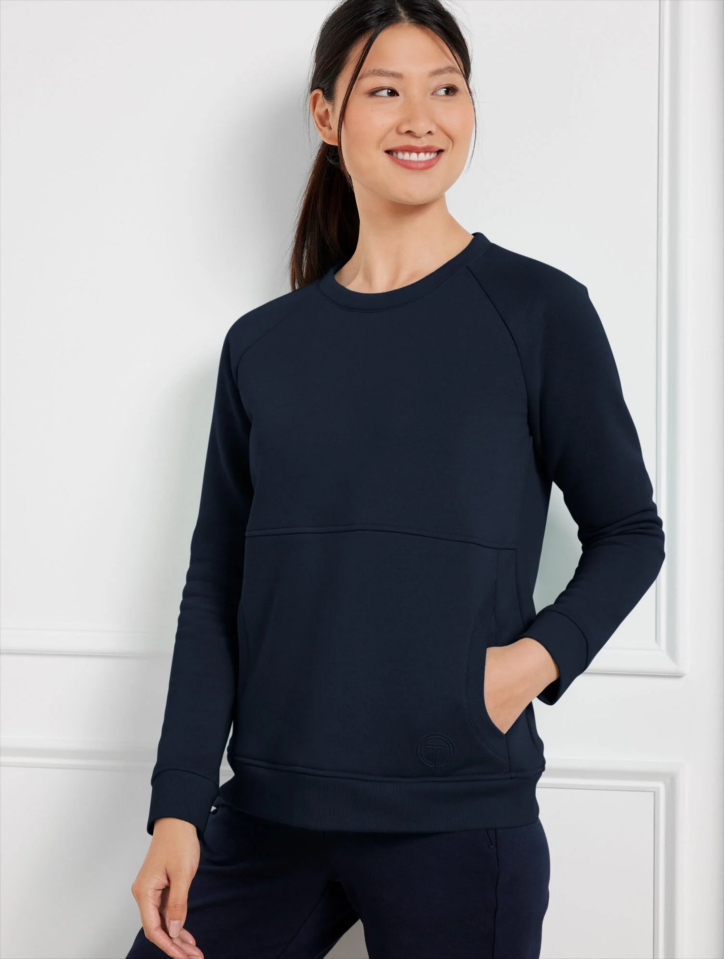 Classic French Terry Crewneck Pullover