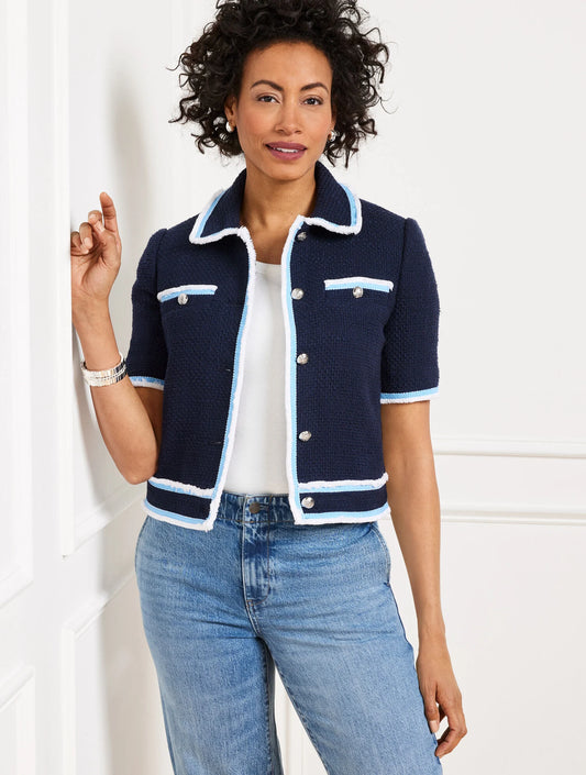 Amherst Tweed Fringe Jacket