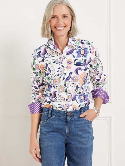 Modern Classic Shirt - Jacobean Floral