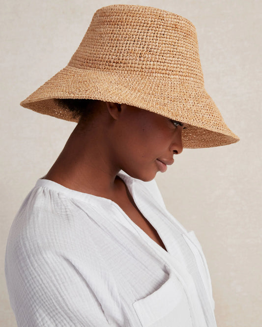 Raffia Bucket Hat