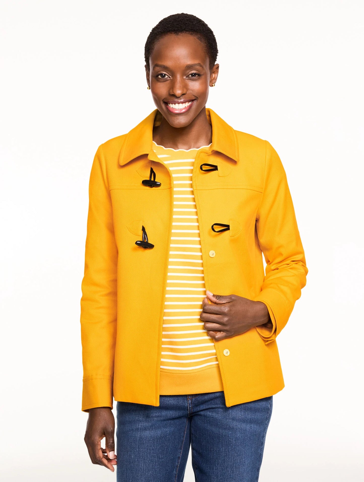 Cotton Twill Toggle Jacket