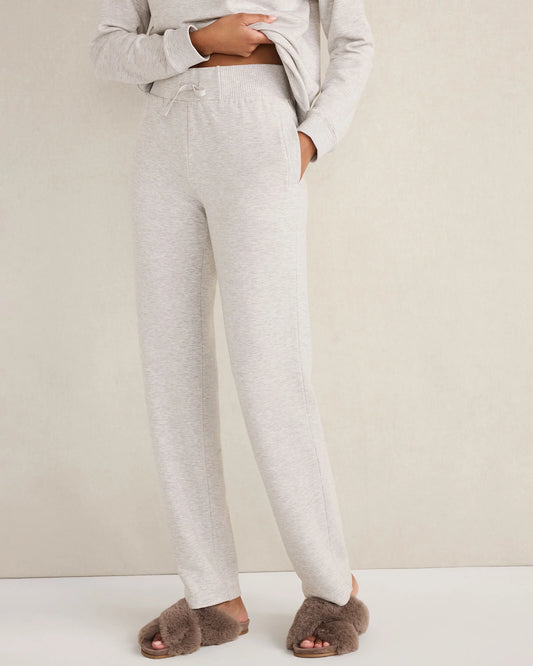 Fleece Straight Leg Pants