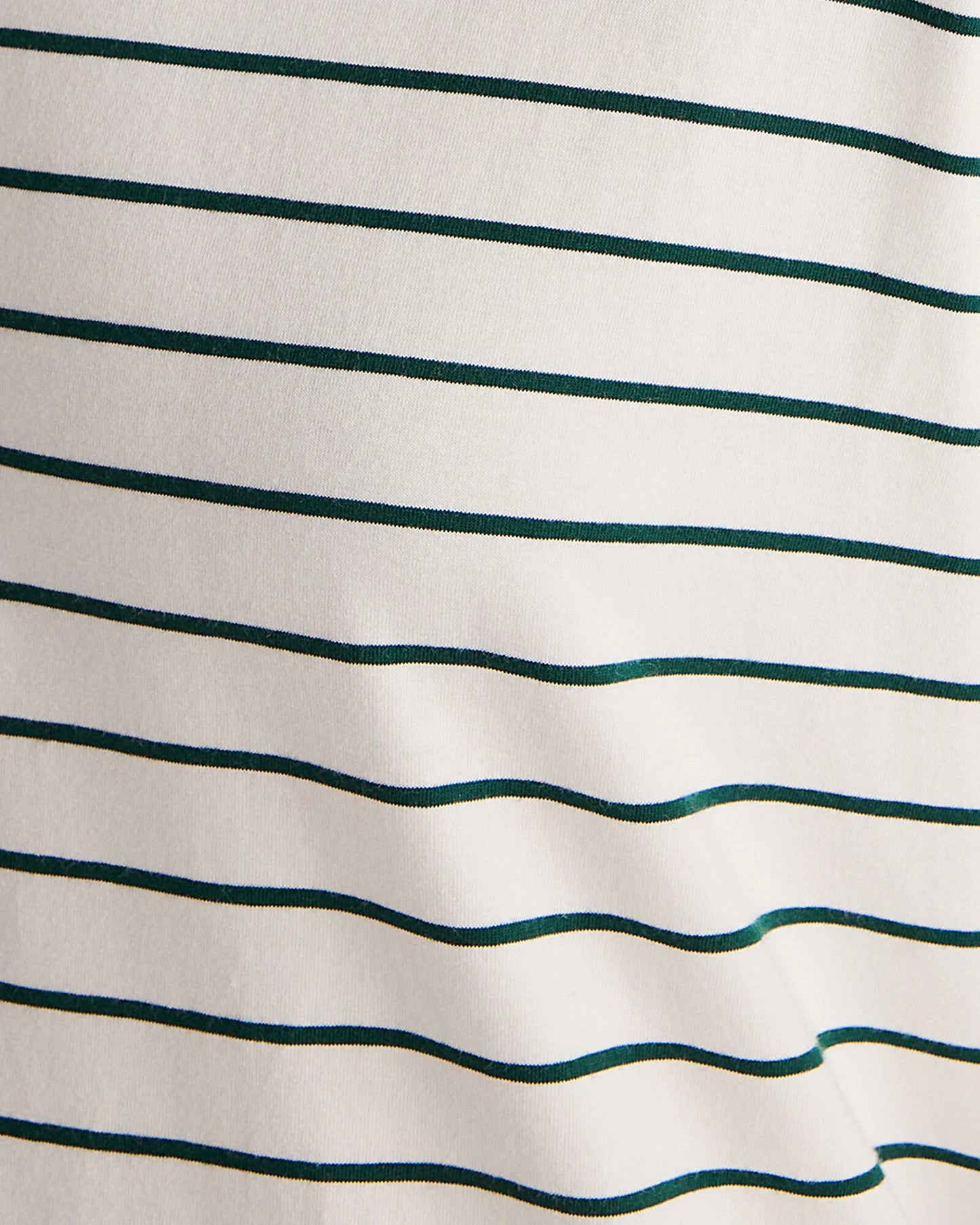 Organic Cotton Jersey Stripe Baseball Tee