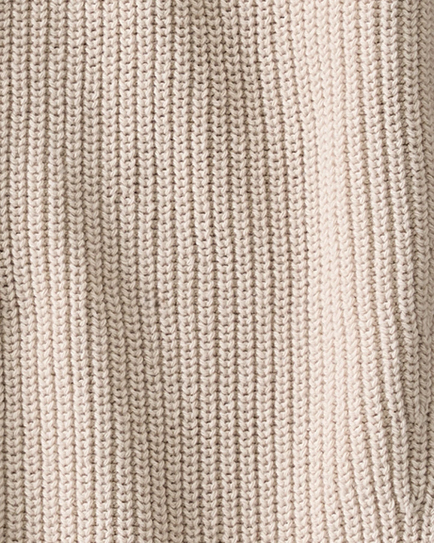 Organic Cotton Shaker Stitch Open Front Cardigan