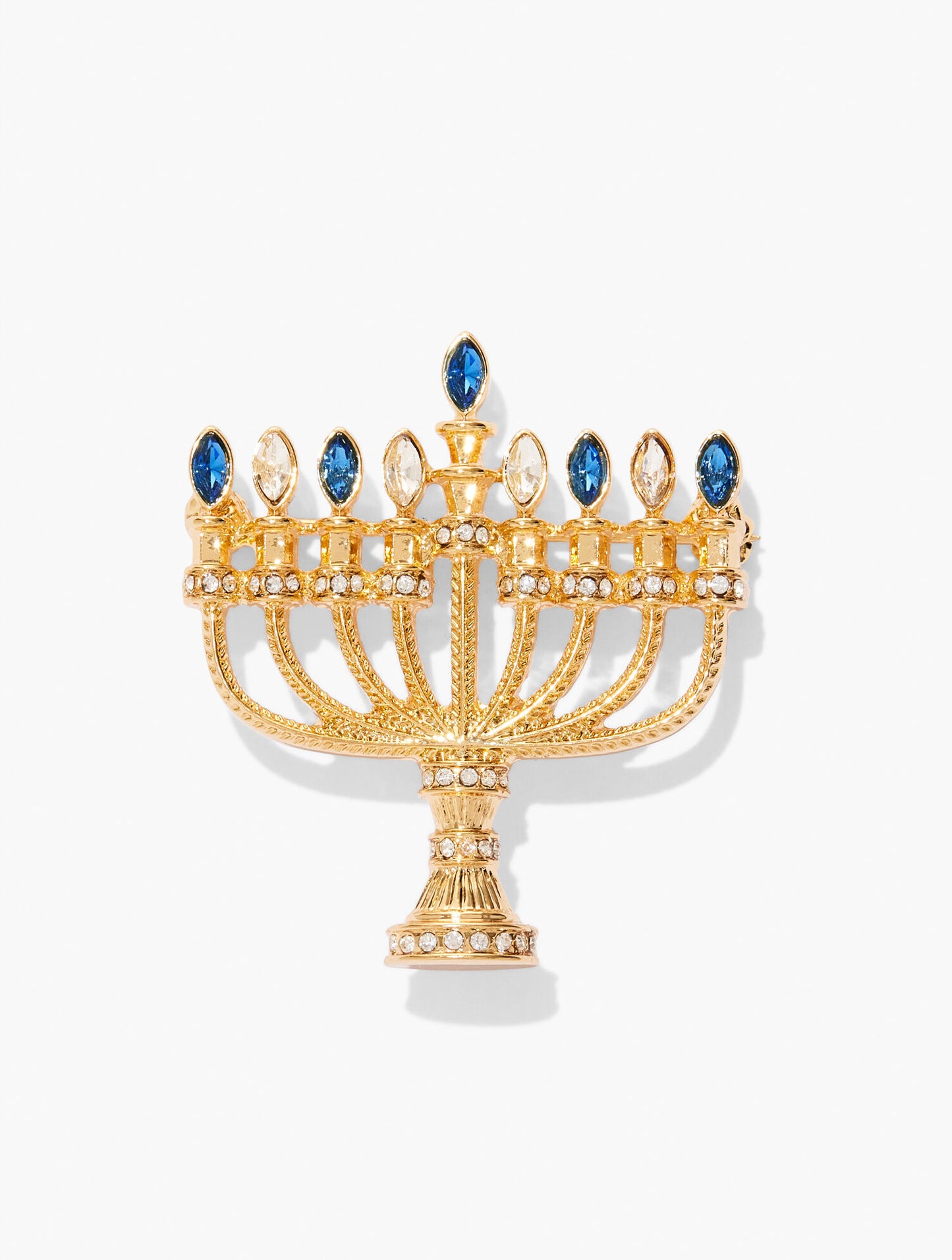 Menorah Brooch