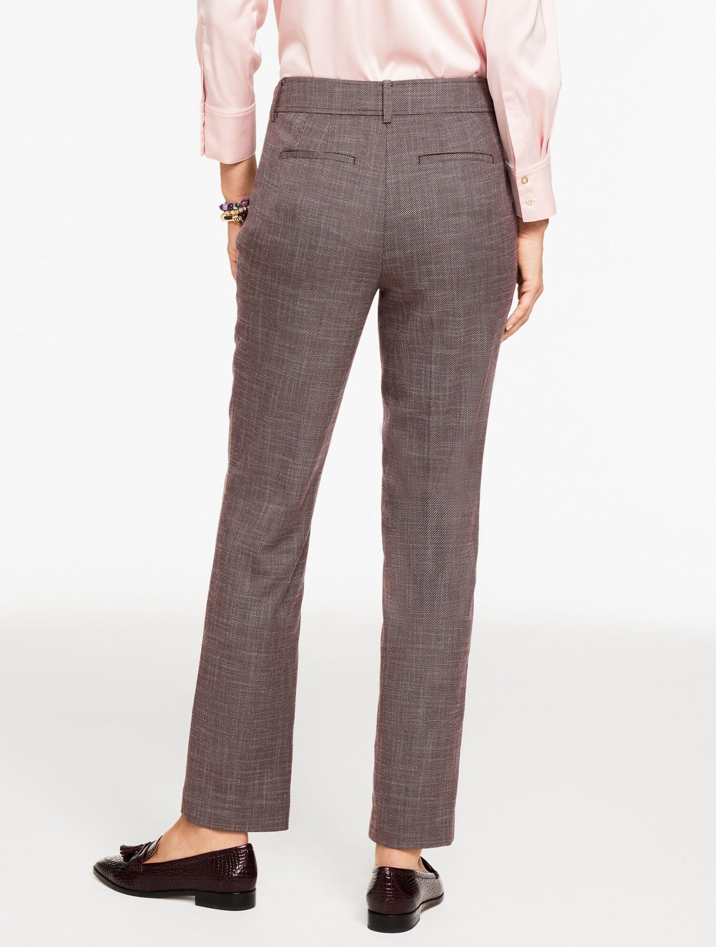 Straight Leg City Twill Pants