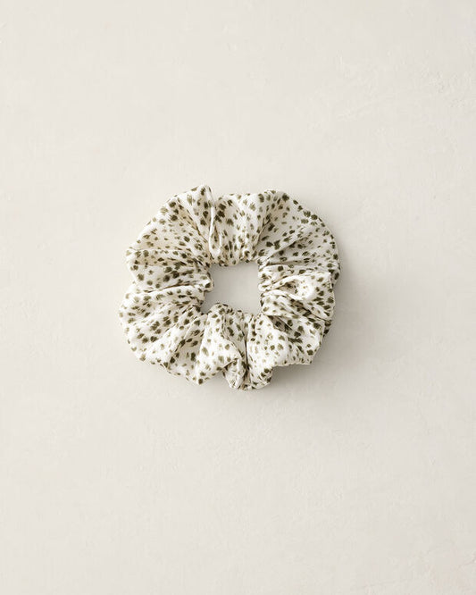 Washable Silk Animal Dot Scrunchie