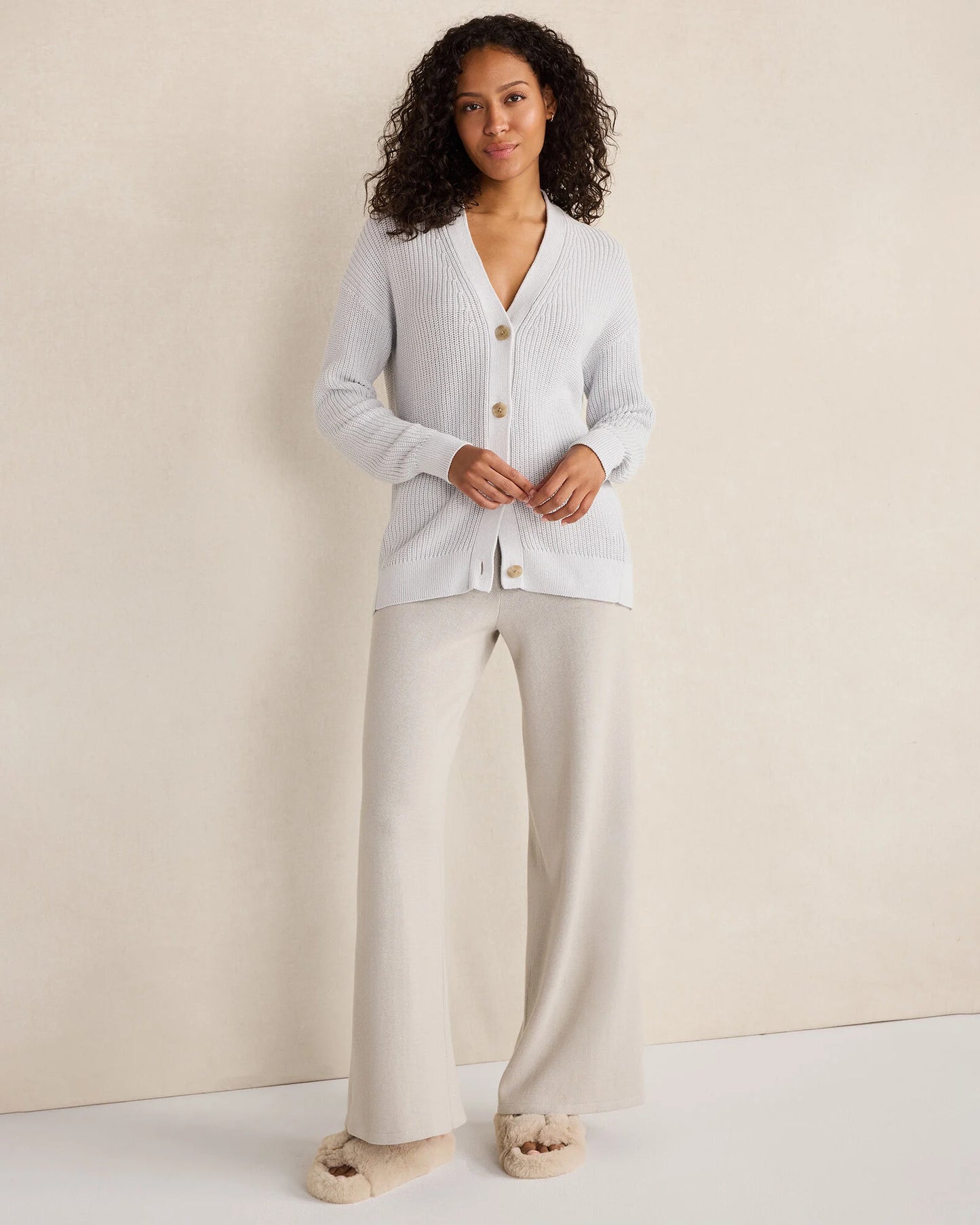 Organic Cotton Wide Leg Pants