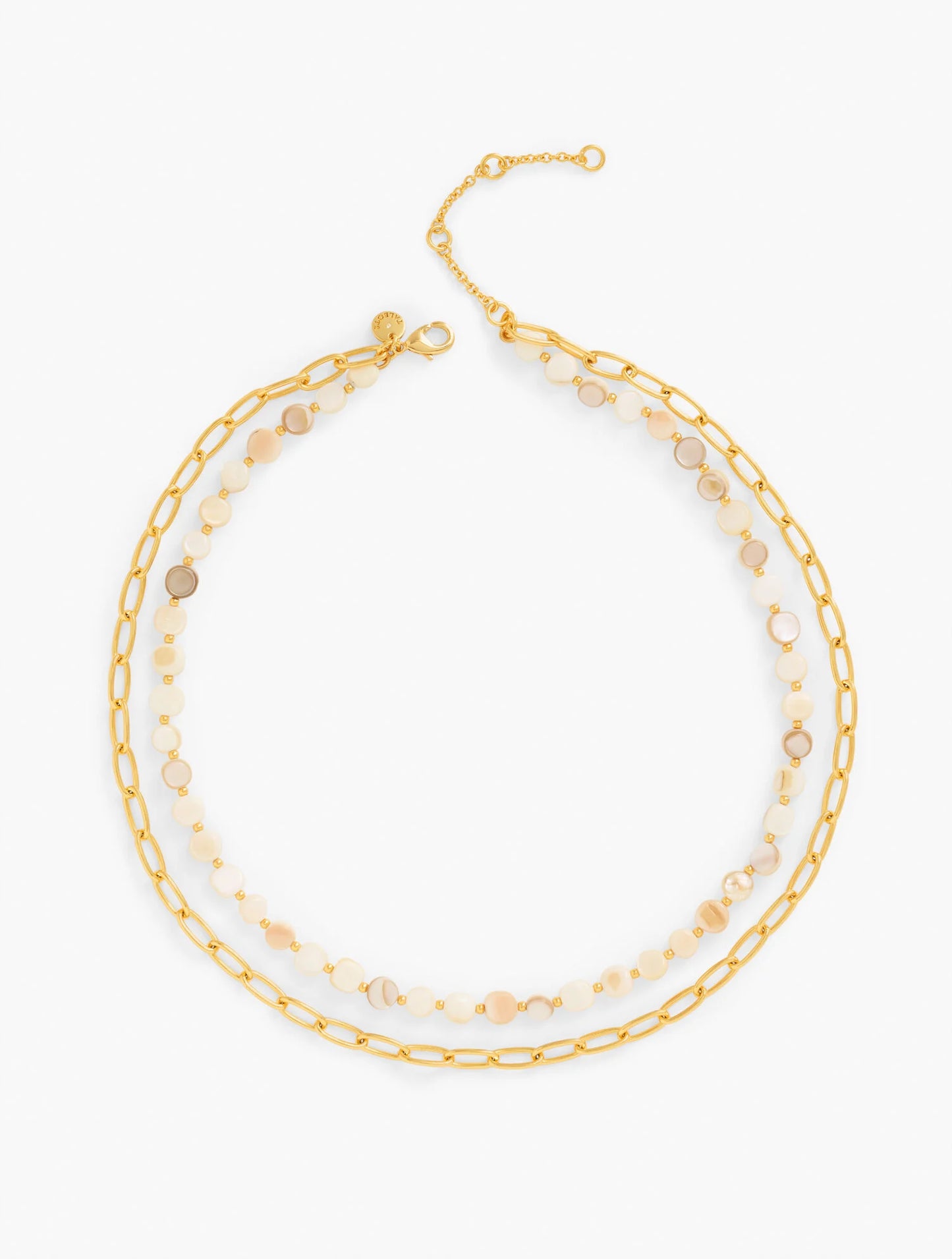 Mother-of-Pearl Layered Necklace