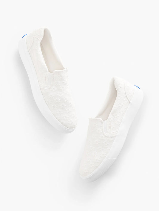 Keds® Pursuit Slip On Sneakers - Starburst Eyelet