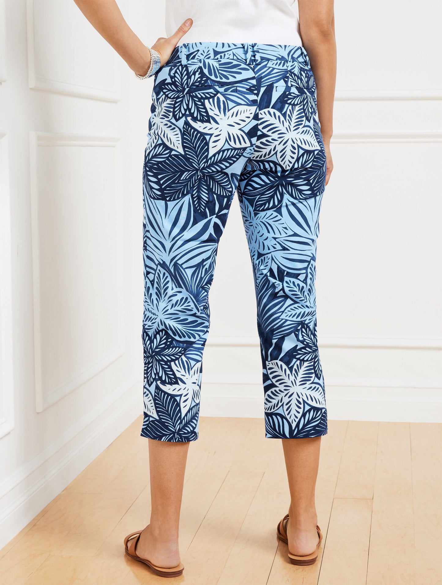 Perfect Skimmers - Watercolor Botanical - Curvy Fit