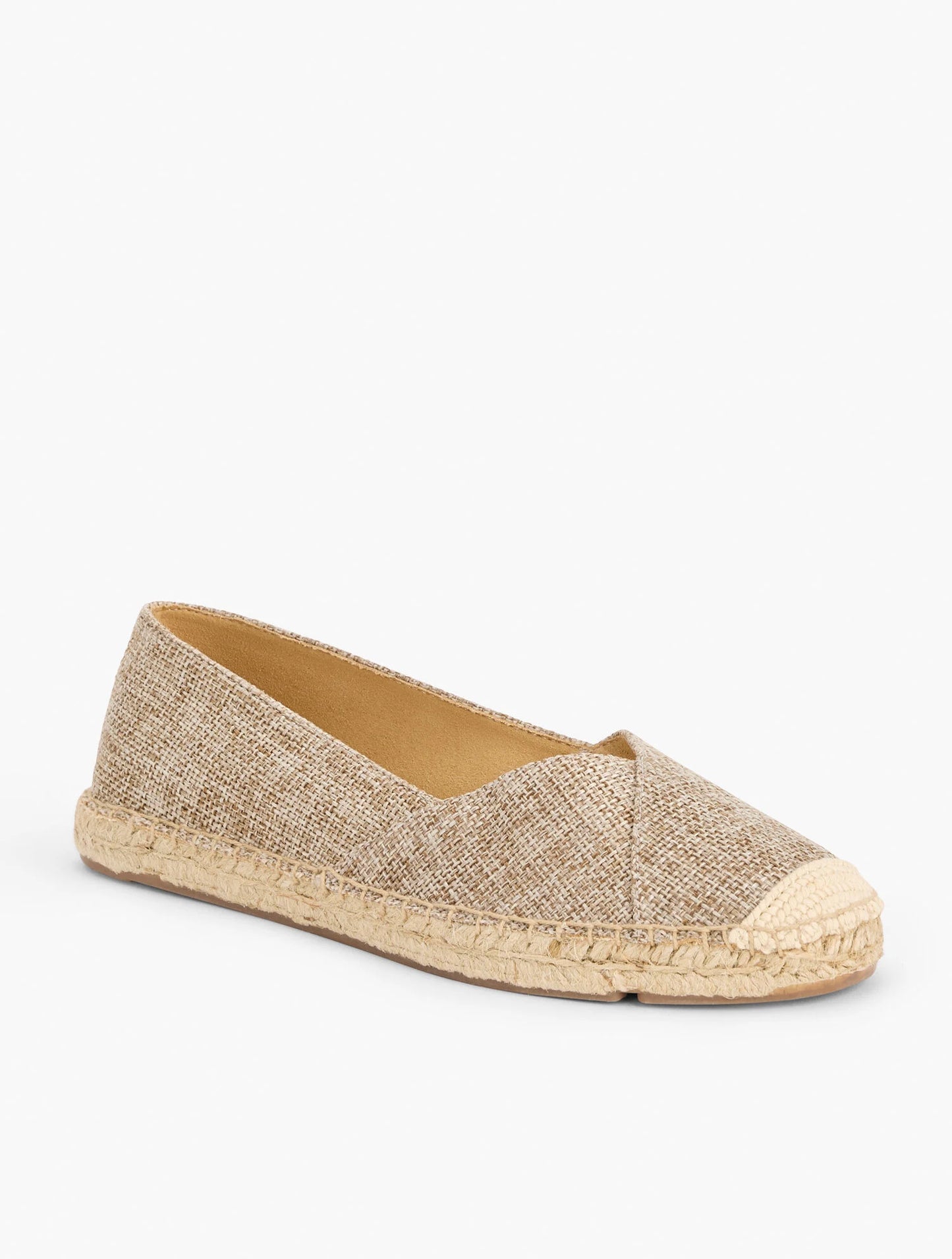 Izzy Asymmetric Espadrille Flats