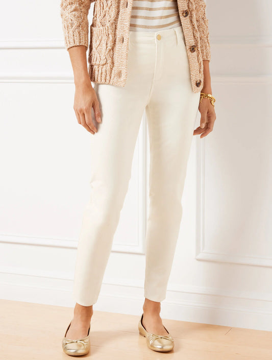 Stretch Corduroy Jeggings - Solids