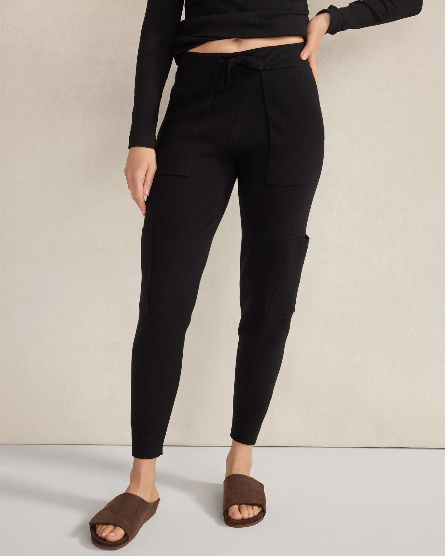 Viscose Blend Cargo Joggers