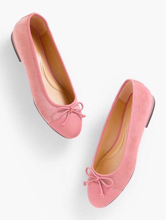 Madison Velveteen Ballet Flats