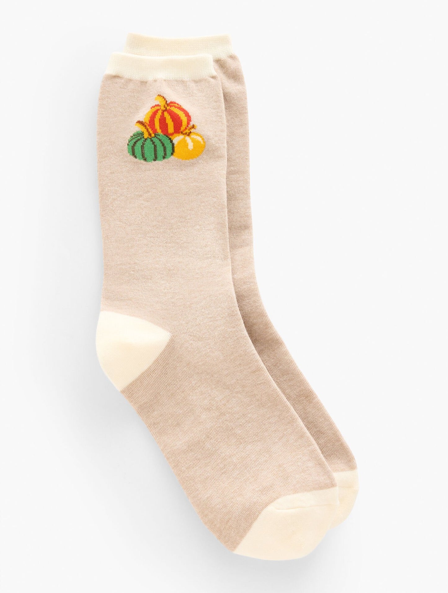 Pumpkin Trouser Socks