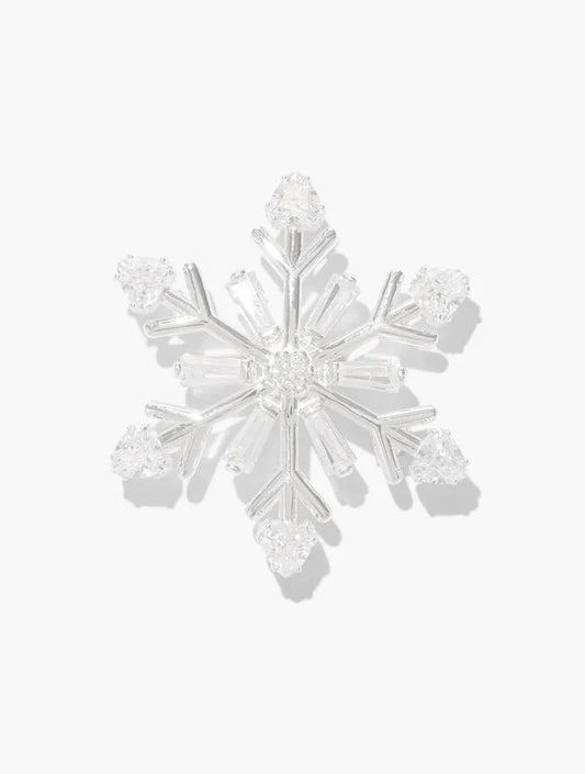 Sterling Silver Flurry Brooch