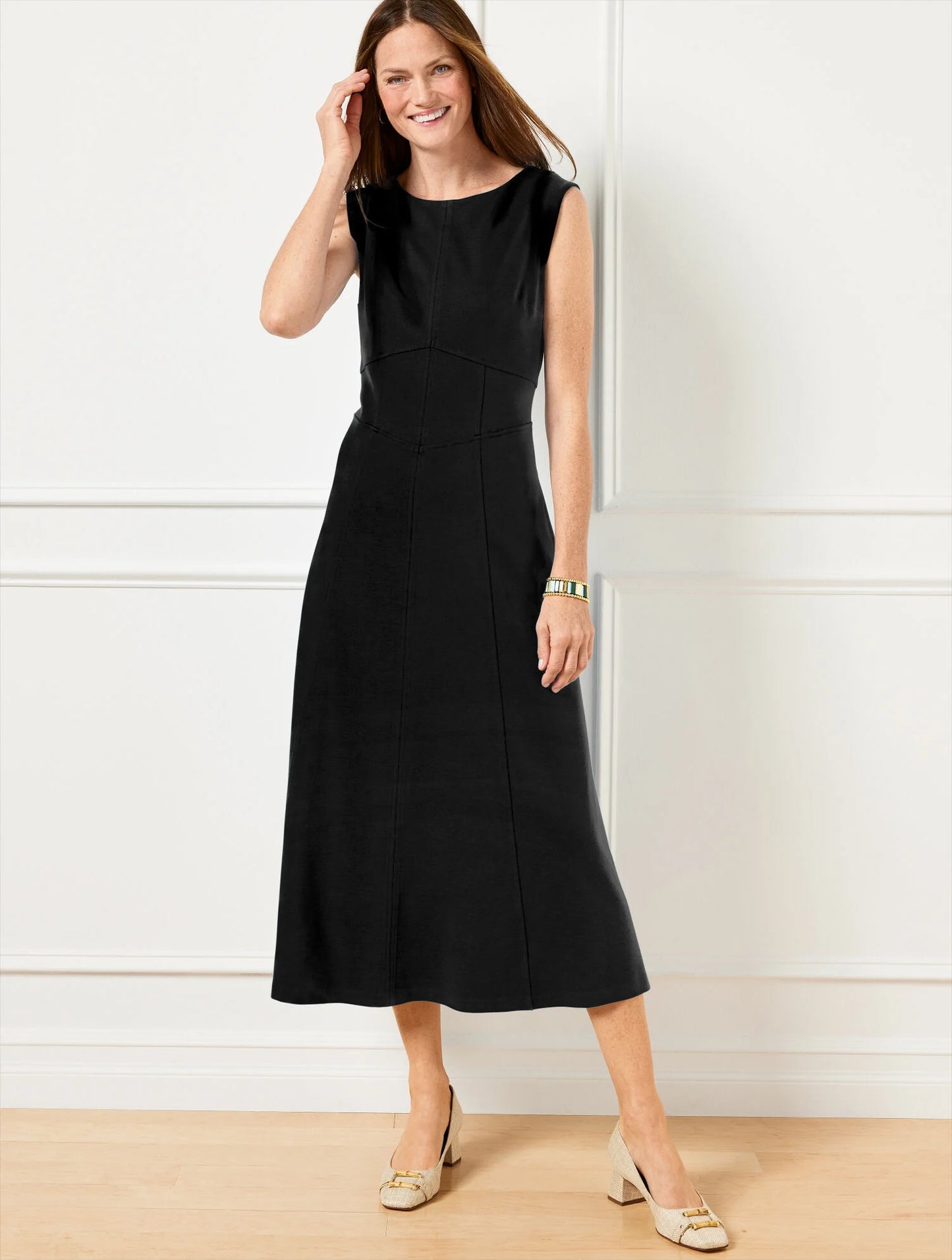 Ponte Midi Dress