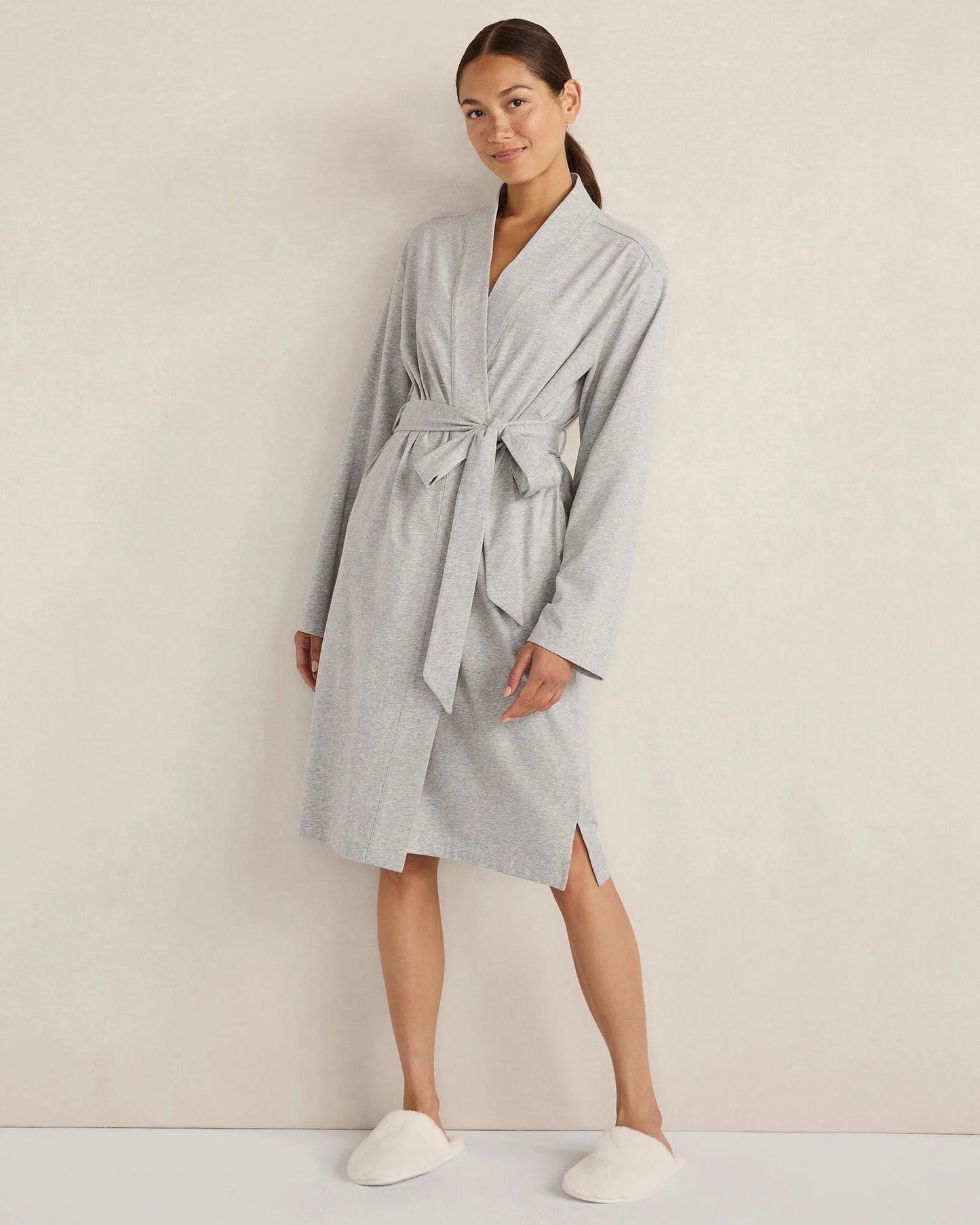 Organic Cotton Jersey Robe