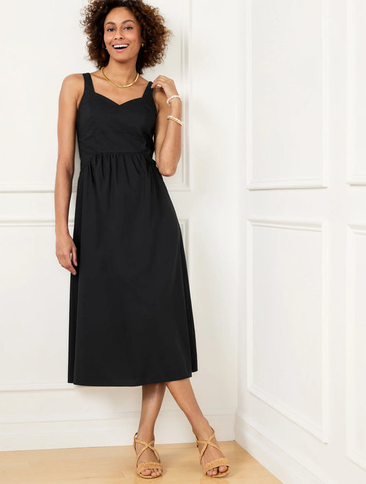 Modern Poplin Fit & Flare Dress