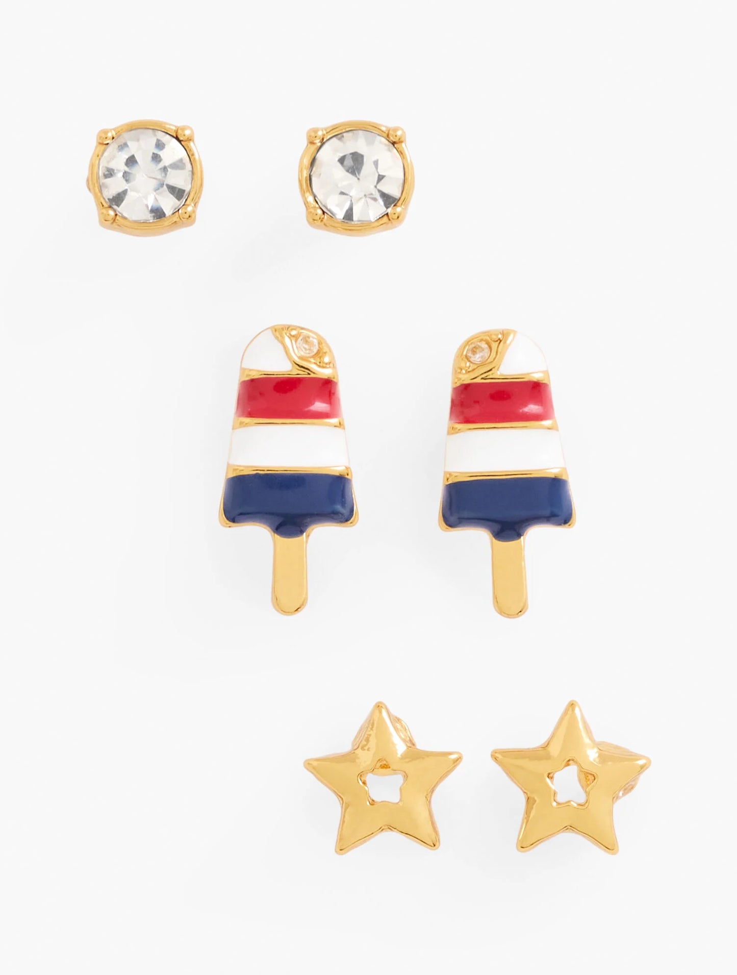 Americana Stud Earring Set