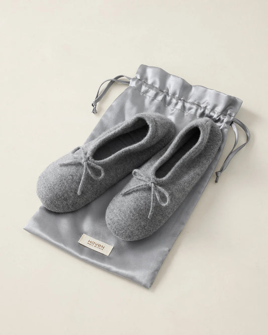 Cashmere Travel Slippers