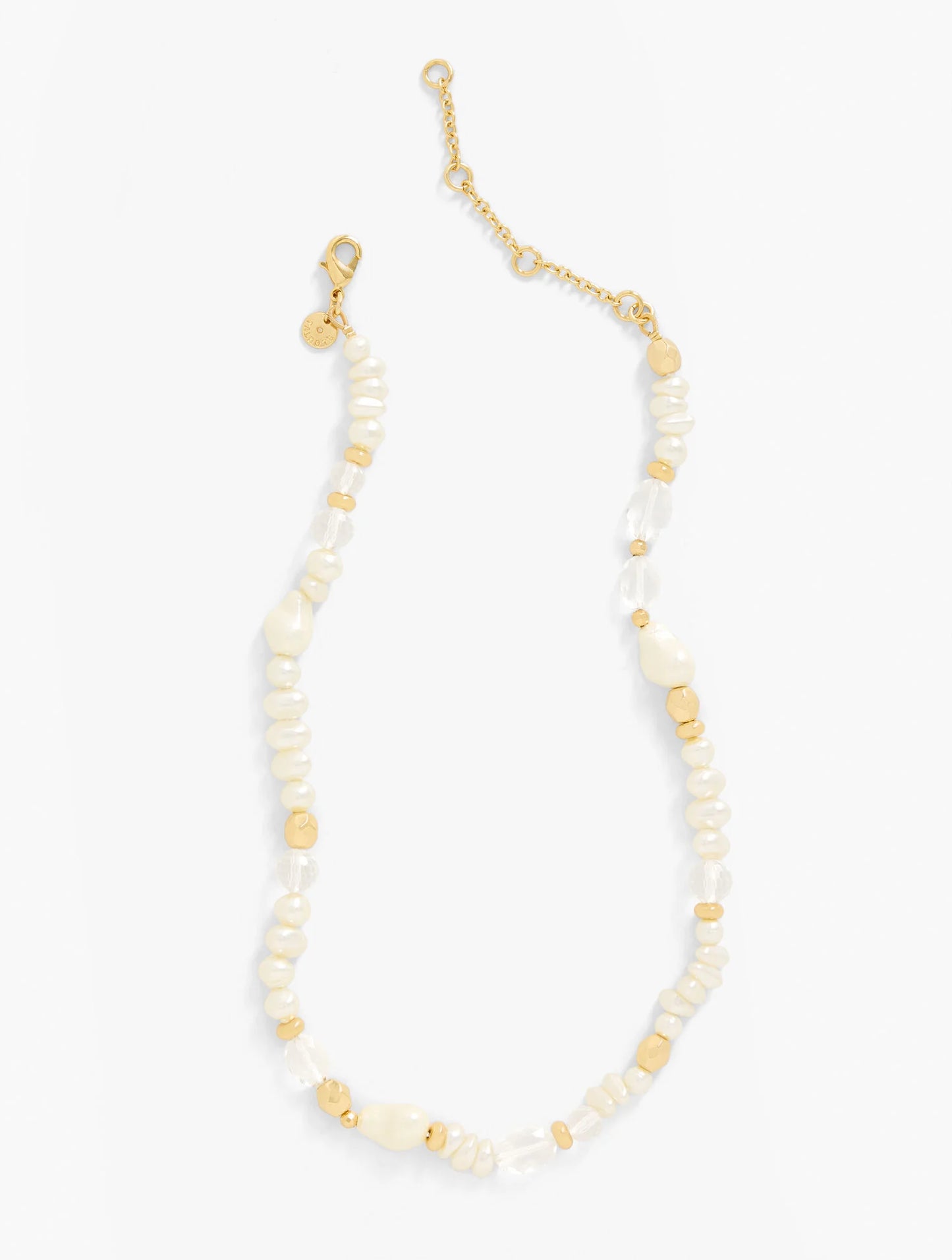 Pearl & Crystal Beaded Necklace