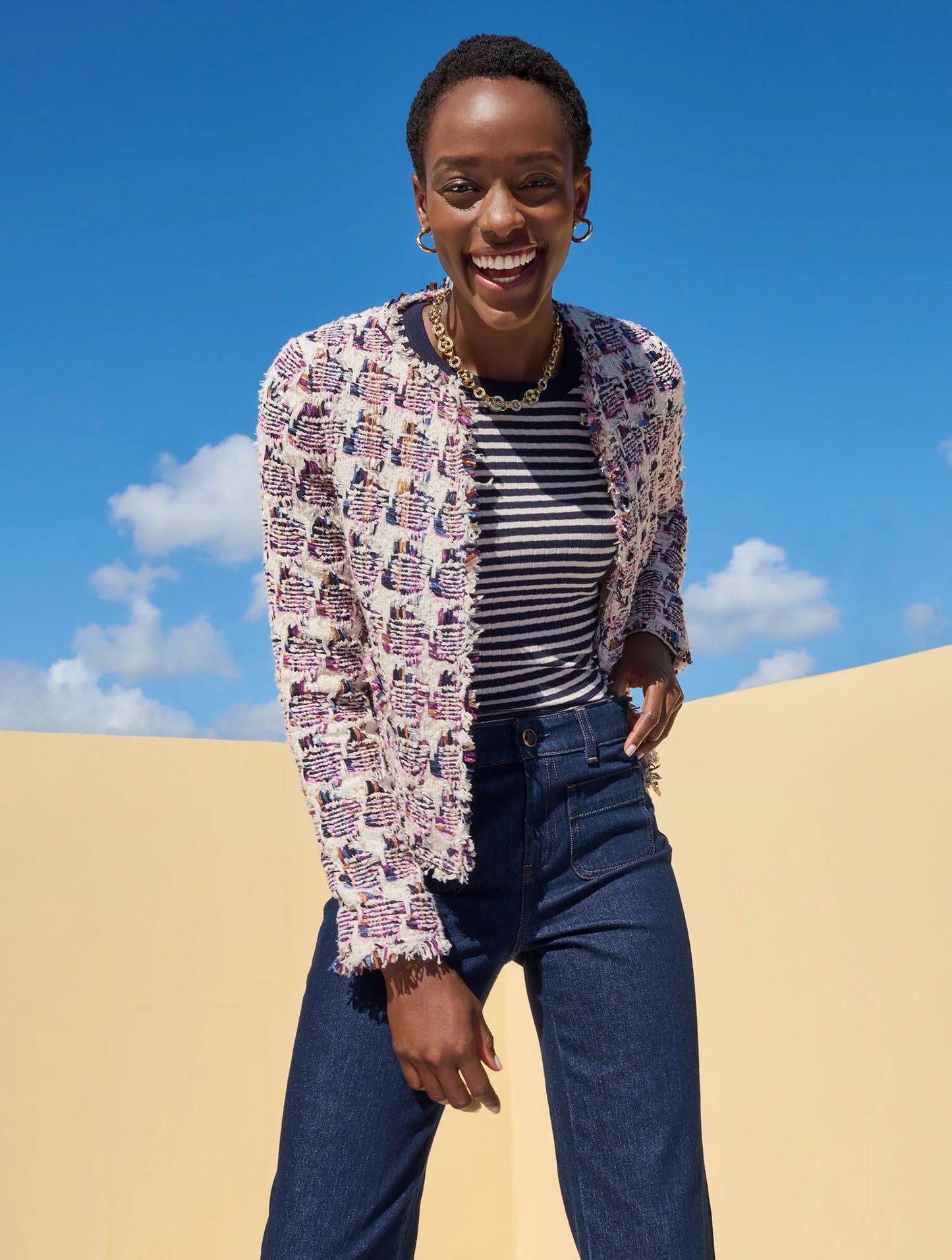 Patch Pocket Classic Jean Trousers - Astoria Wash