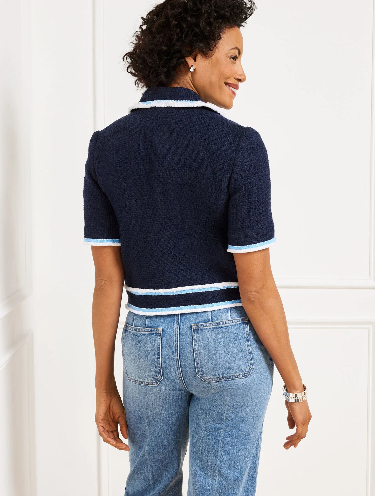 Amherst Tweed Fringe Jacket