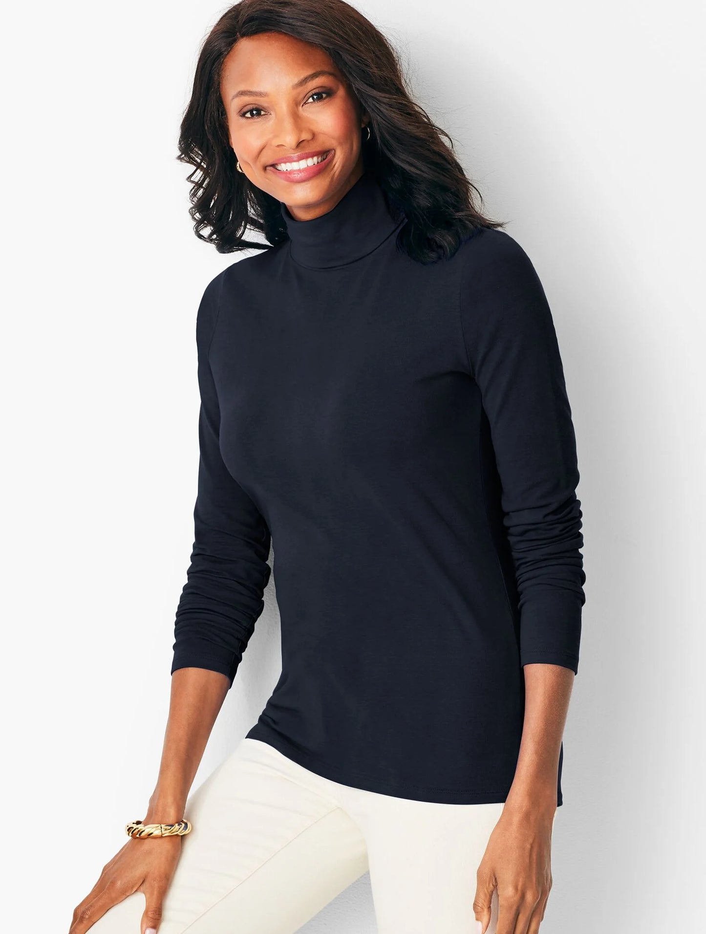 Long-Sleeve Turtleneck