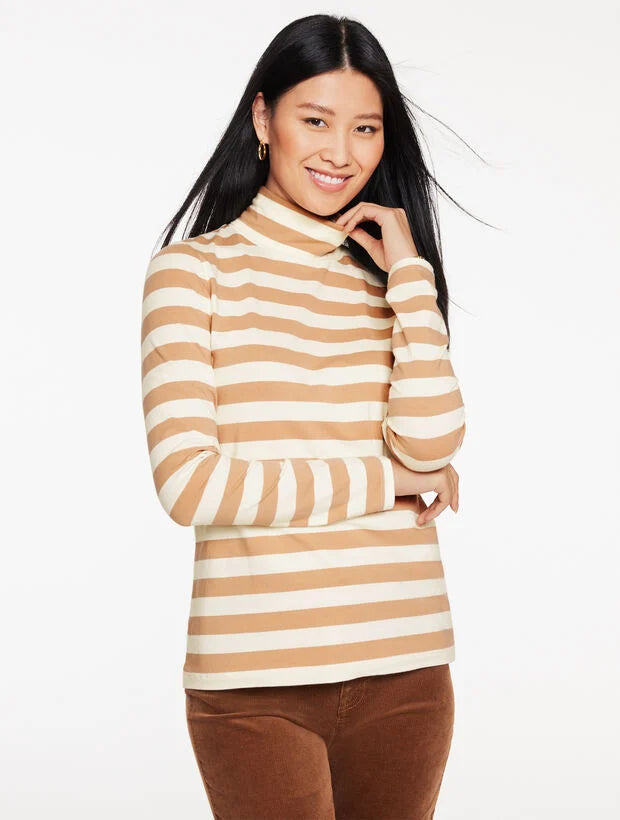 Classic Turtleneck - Barnet Stripe