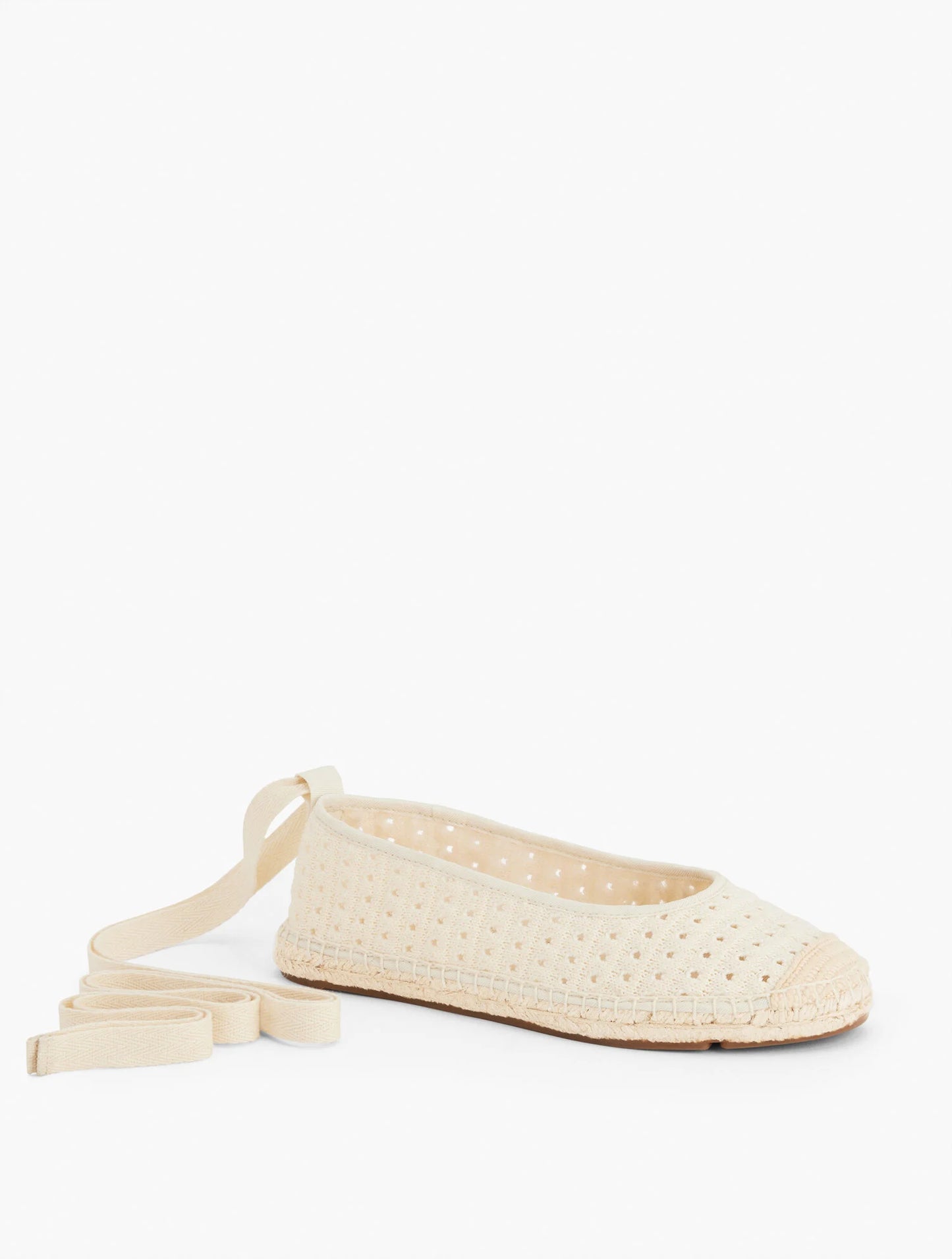 Izzy Crochet Espadrille Flats