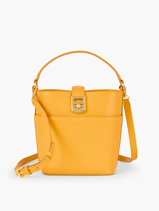 Leather Bucket Bag