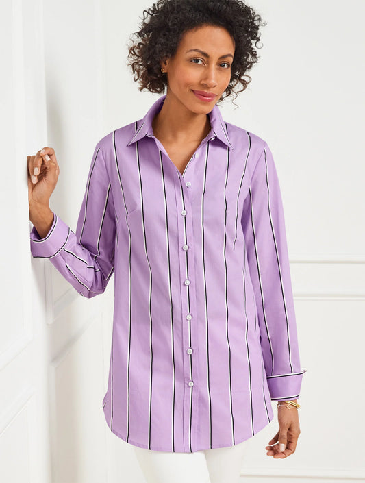 Boyfriend Shirt - Weekend Stripe