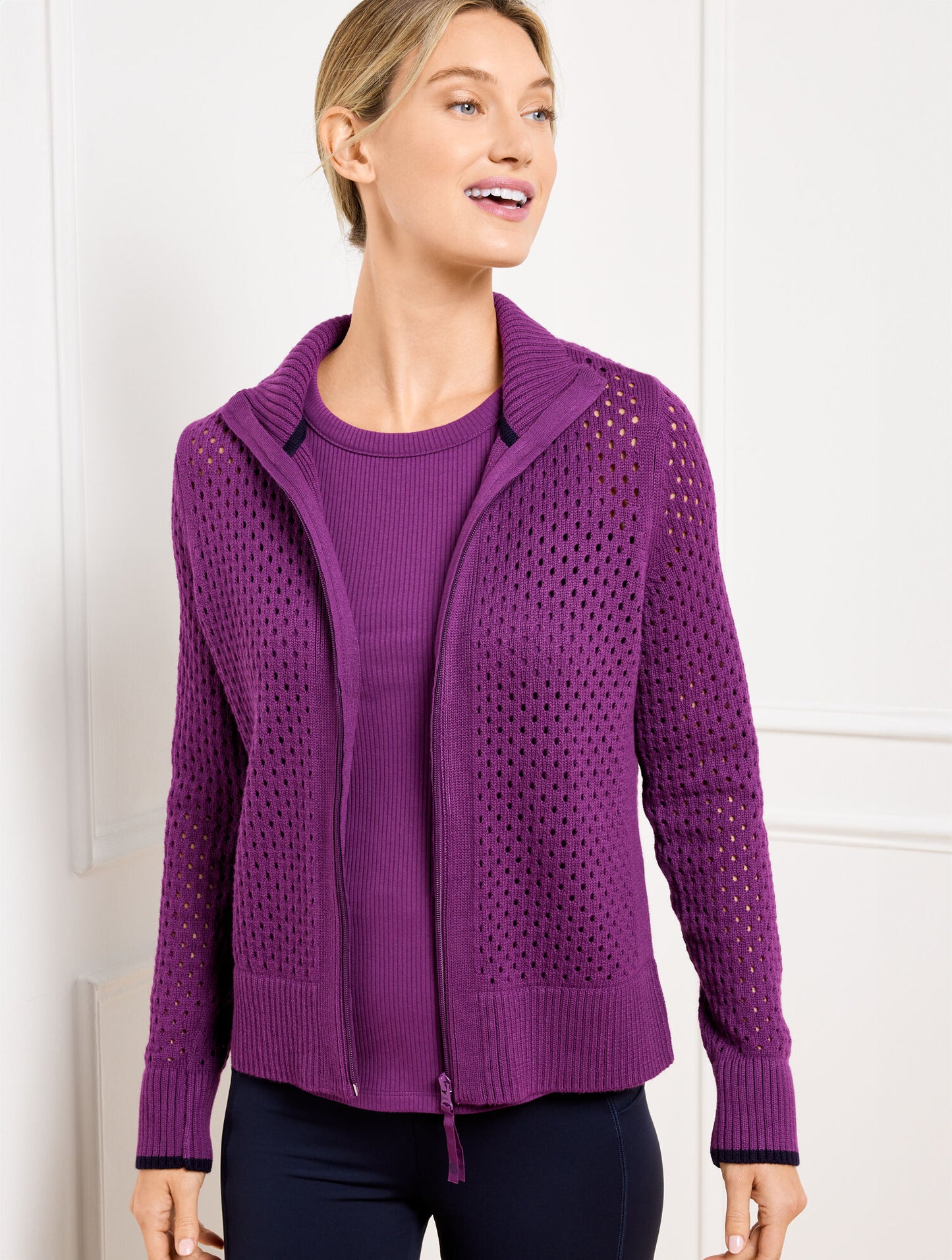 Coolmax® Full Zip Sweater Jacket